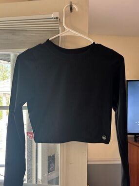 Hollister Activewear cropped long sleeve